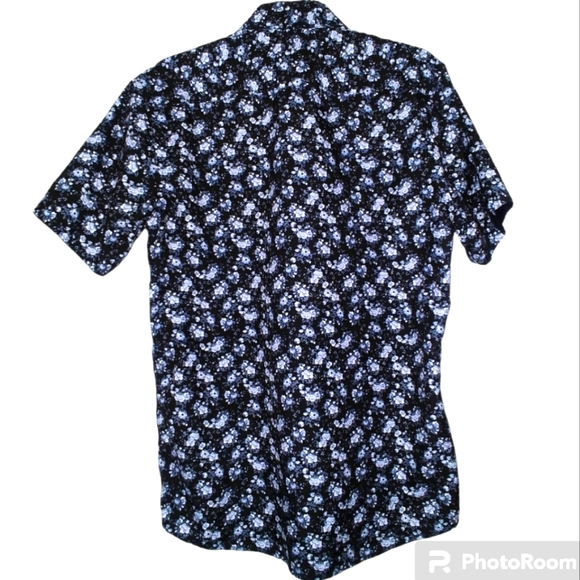 Men's Silver Stone Button Shirt - Picture 3 of 10